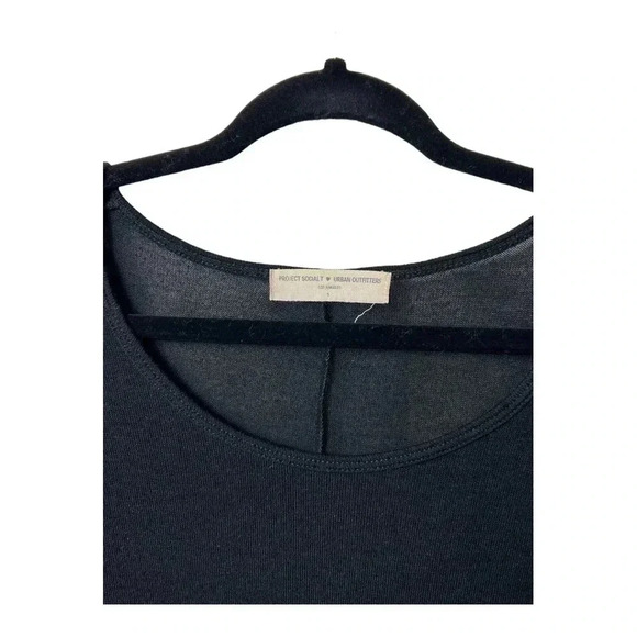 0575. Urban OUTFITTERS “PROJECT SOCIAL T” TUNIC TOP‎ BLACK IN COLOR SIZE SM - Picture 5 of 9